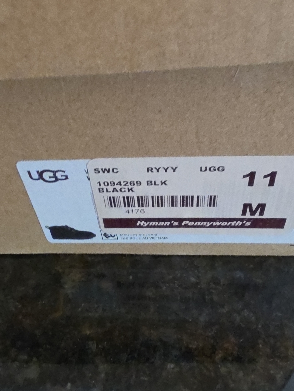 UGG WoMen's Chukka Suede Boots in Black - Picture 2 of 6